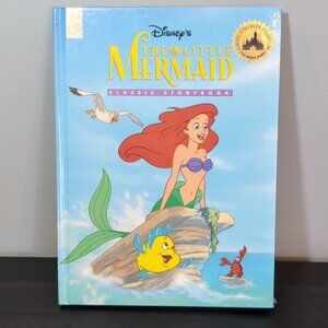 Vintage Disney The Little Mermaid Story Story Book Hardcover 1997 Princess